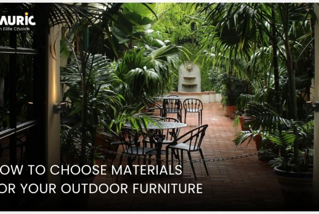 outdoor furniture