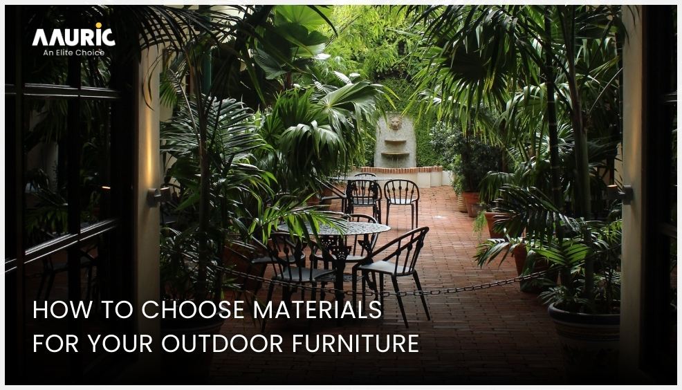 outdoor furniture